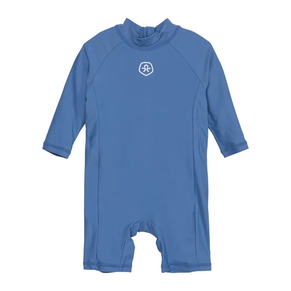 Color Kids Svømmedragt langærmet - Coronet Blue- Badedragter & Bikinier
