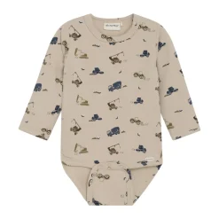 Minymo Sweat Body Langærmet - 2306- Bodystocking Langærmet