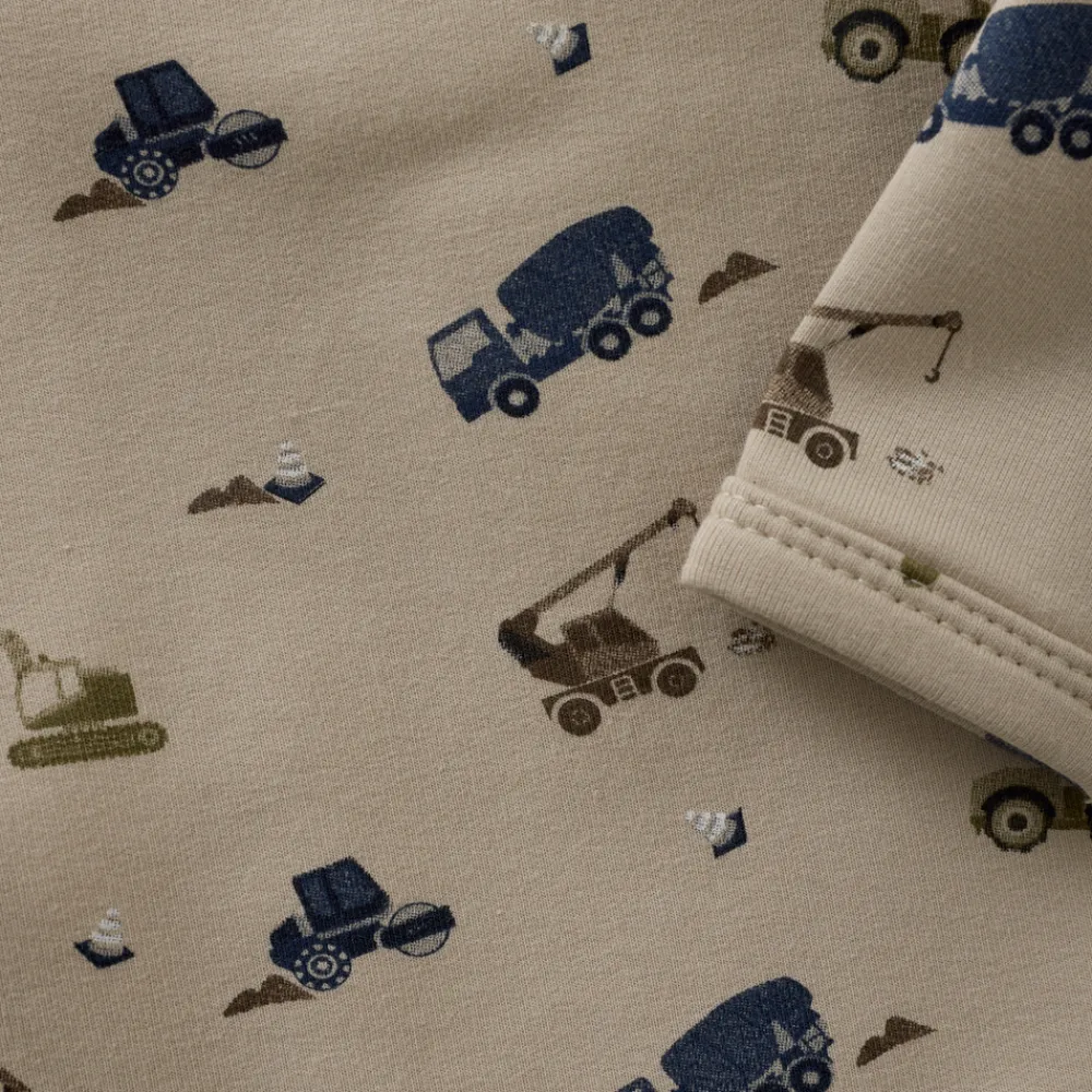 Minymo Sweat Body Langærmet - 2306- Bodystocking Langærmet