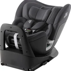 Britax Römer Swivel autostol - Midnight Grey- Autostole Med Integreret Baser|Autostole 40-150 Cm (0-12 År)
