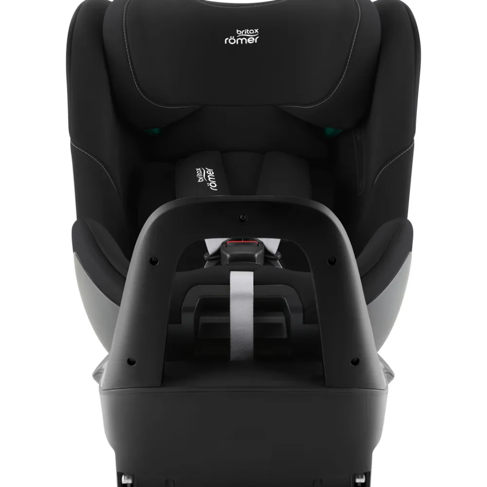 Britax Römer Swivel autostol - Space Black- Autostole Med Integreret Baser|Autostole 40-150 Cm (0-12 År)