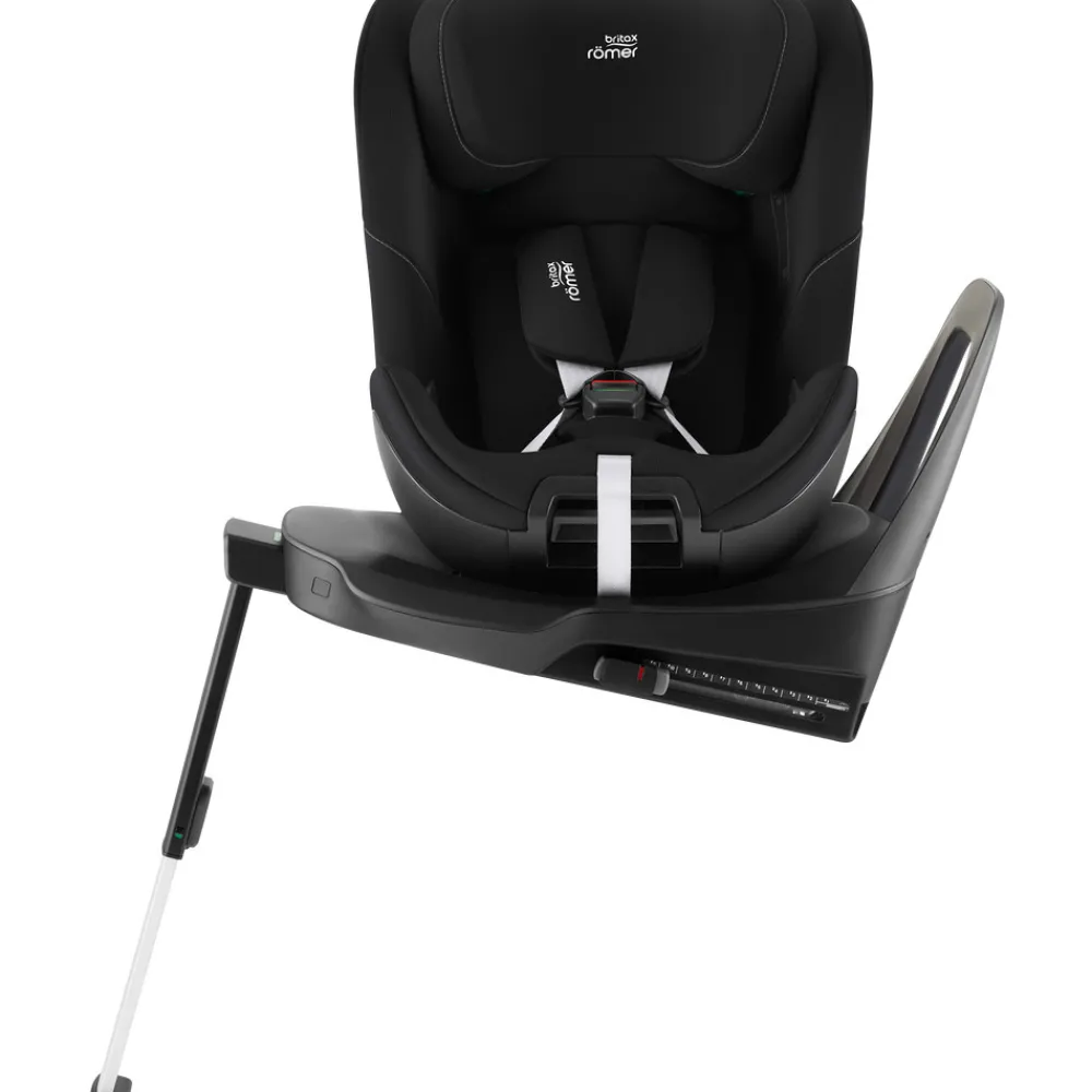 Britax Römer Swivel autostol - Space Black- Autostole Med Integreret Baser|Autostole 40-150 Cm (0-12 År)