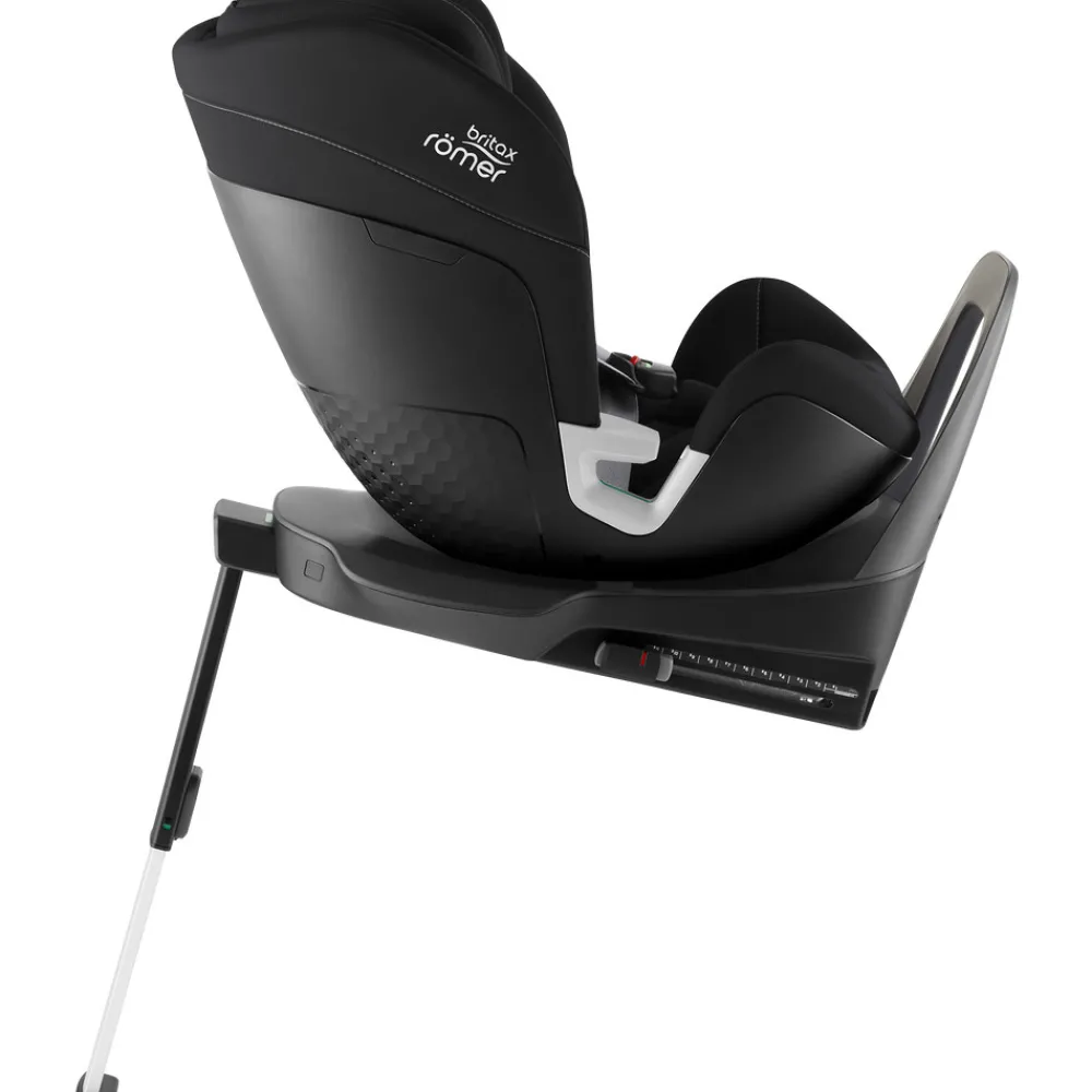 Britax Römer Swivel autostol - Space Black- Autostole Med Integreret Baser|Autostole 40-150 Cm (0-12 År)