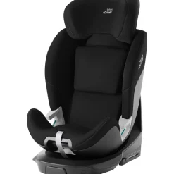 Britax Römer Swivel autostol - Space Black- Autostole Med Integreret Baser|Autostole 40-150 Cm (0-12 År)