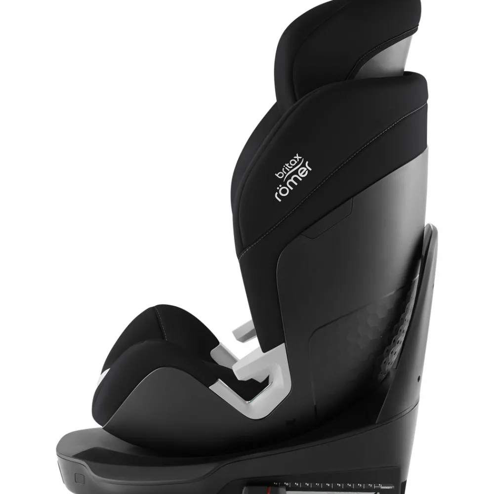 Britax Römer Swivel autostol - Space Black- Autostole Med Integreret Baser|Autostole 40-150 Cm (0-12 År)