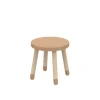 FLEXA Taburet, Dots, Ø30, Latte-Børn Bænke & Skamler