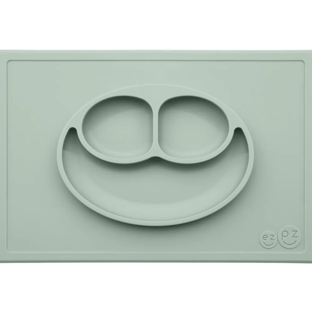EZPZ Tallerken Happy Mat - Sage- Service