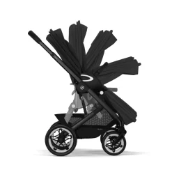 Cybex Talos S Lux - moon black- Klapvogne Med Flade Sæder