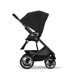 Cybex Talos S Lux - moon black- Klapvogne Med Flade Sæder