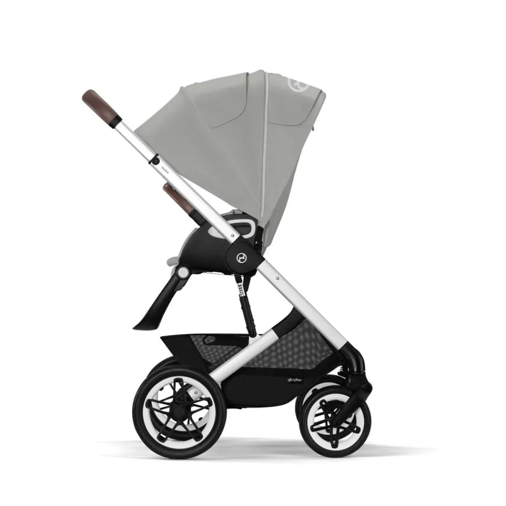 Cybex Talos S Lux - Stone Grey- Klapvogne Med Flade Sæder