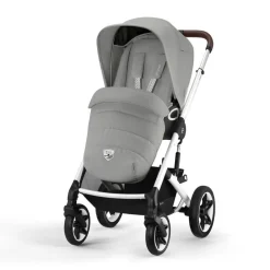 Cybex Talos S Lux - Stone Grey- Klapvogne Med Flade Sæder