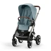 Cybex Talos S Lux - Stormy blue- Klapvogne Med Flade Sæder