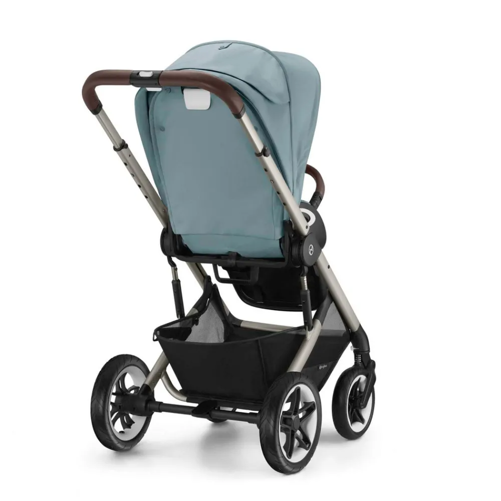 Cybex Talos S Lux - Stormy blue- Klapvogne Med Flade Sæder