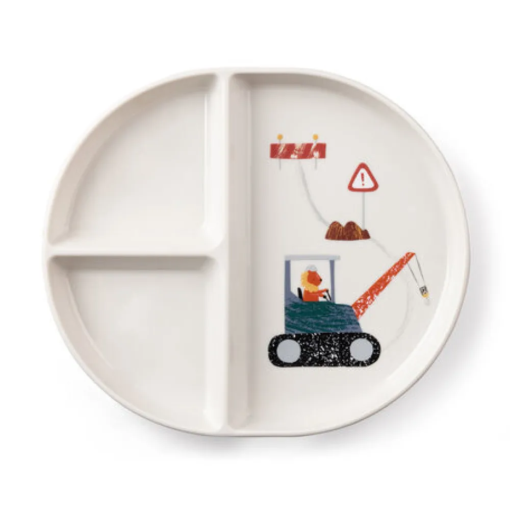 Sebra Tastii service sæt - busy builders/vintage blue- Service