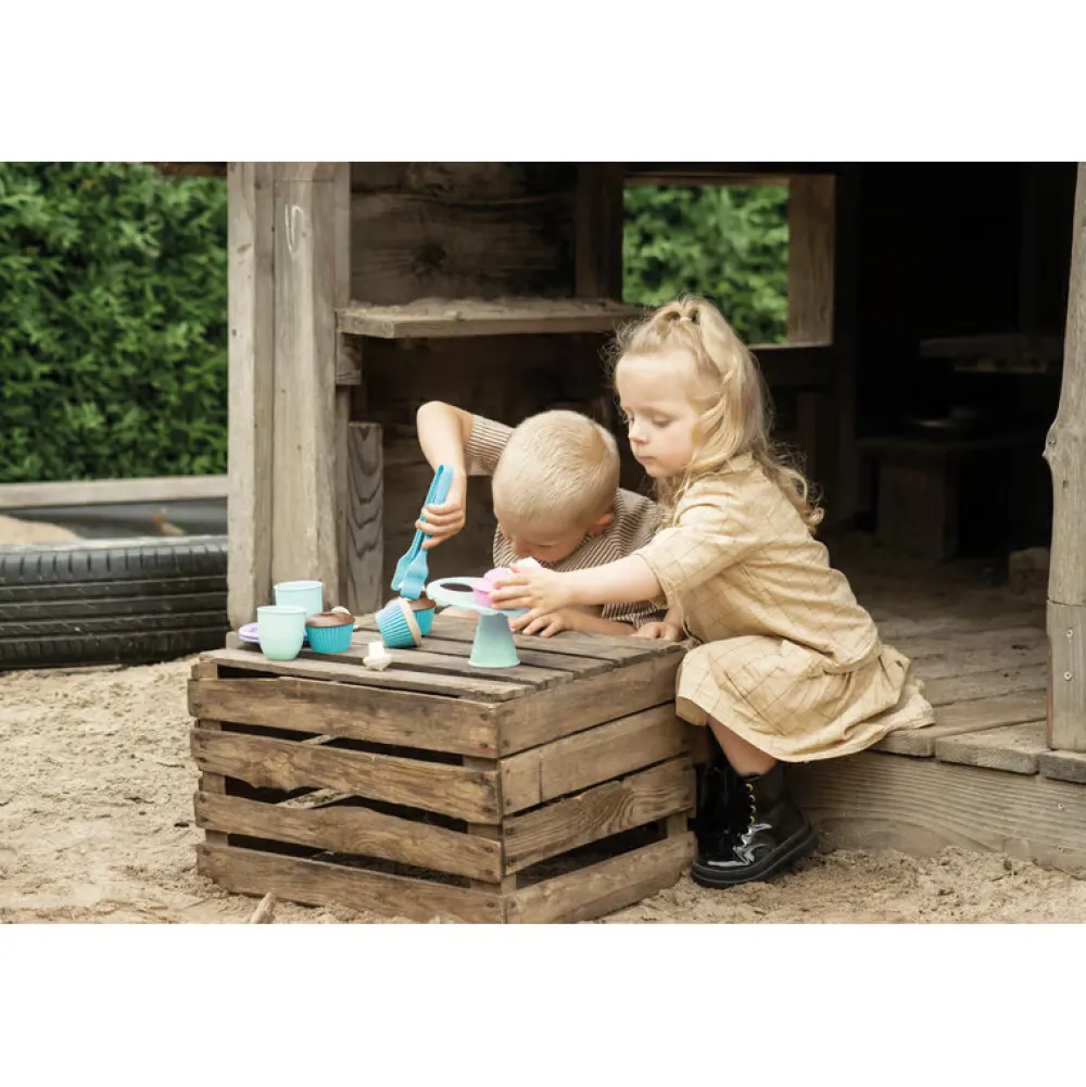 DanToy TB dessertsæt i æske 22 dele- Køkkenleg