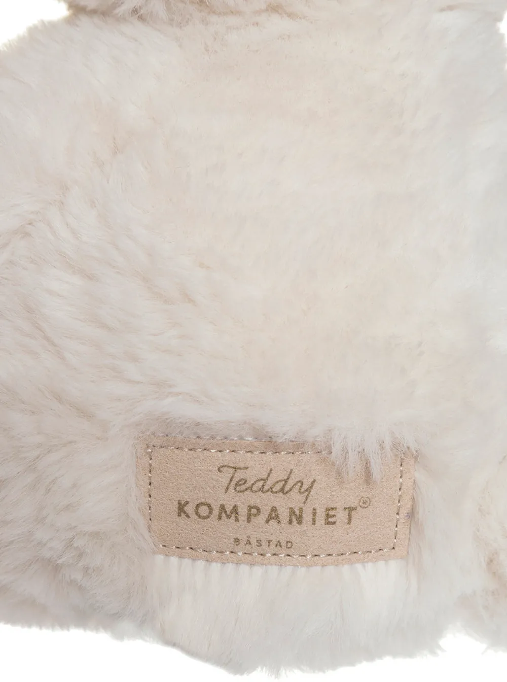 Teddykompaniet Teddybamse Mocca lille, kanin cremefarve, 25 cm- Bamser