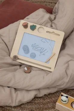 Sebra Tegnetavle, magnetisk- Magnetlegesæt