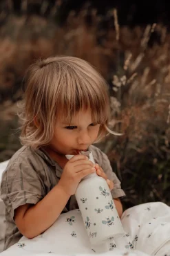 Vanilla COPENHAGEN Termoflaske rustfrit stål - 350ml - Honeybee- Madkasser & Drikkedunke