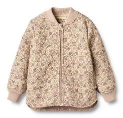 Wheat Termojakke Loui - Mellow peach tapestry- Termotøj