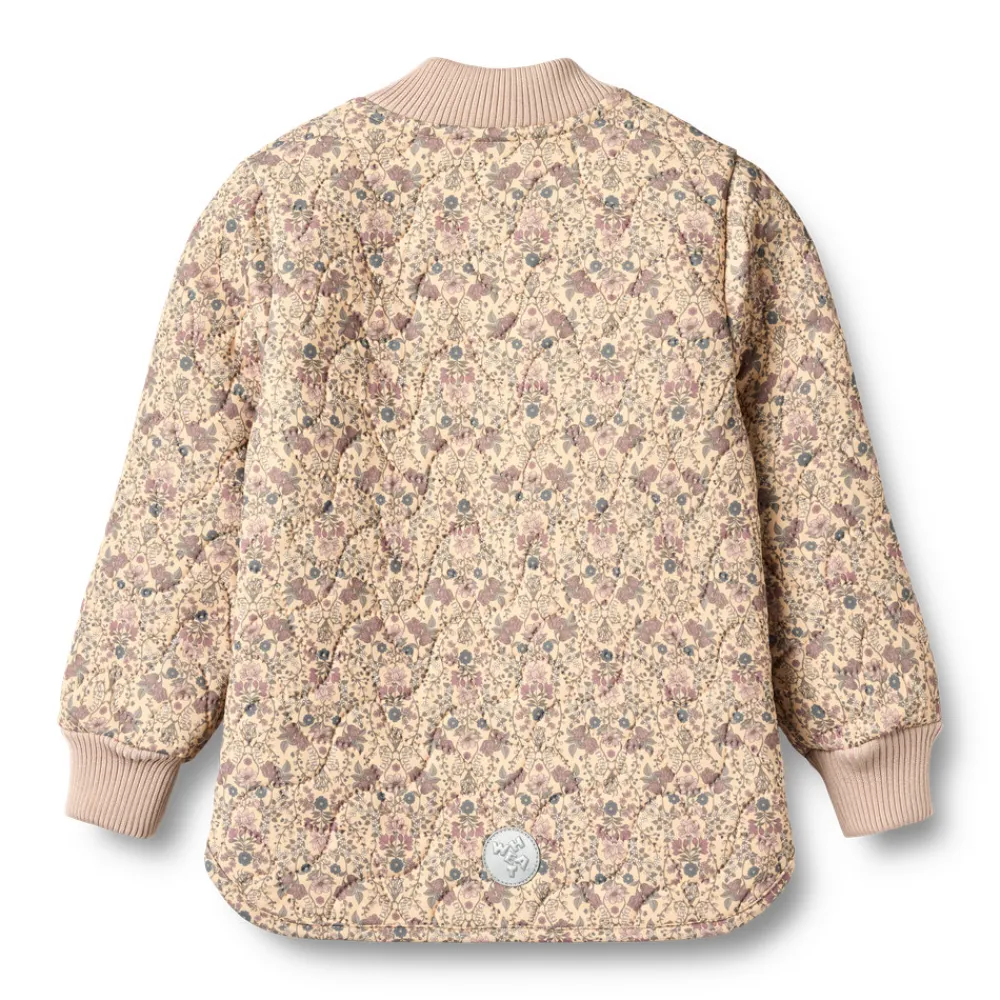 Wheat Termojakke Loui - Mellow peach tapestry- Termotøj