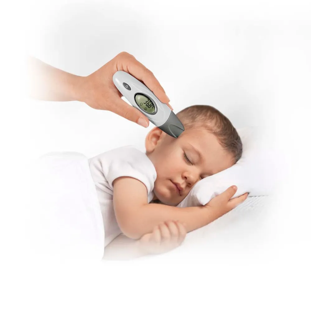 Reer Termometer - infrarød, 3-i-1- Plejeartikler Til Baby