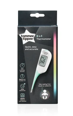 Tommee Tippee Termometer 2i1- Plejeartikler Til Baby