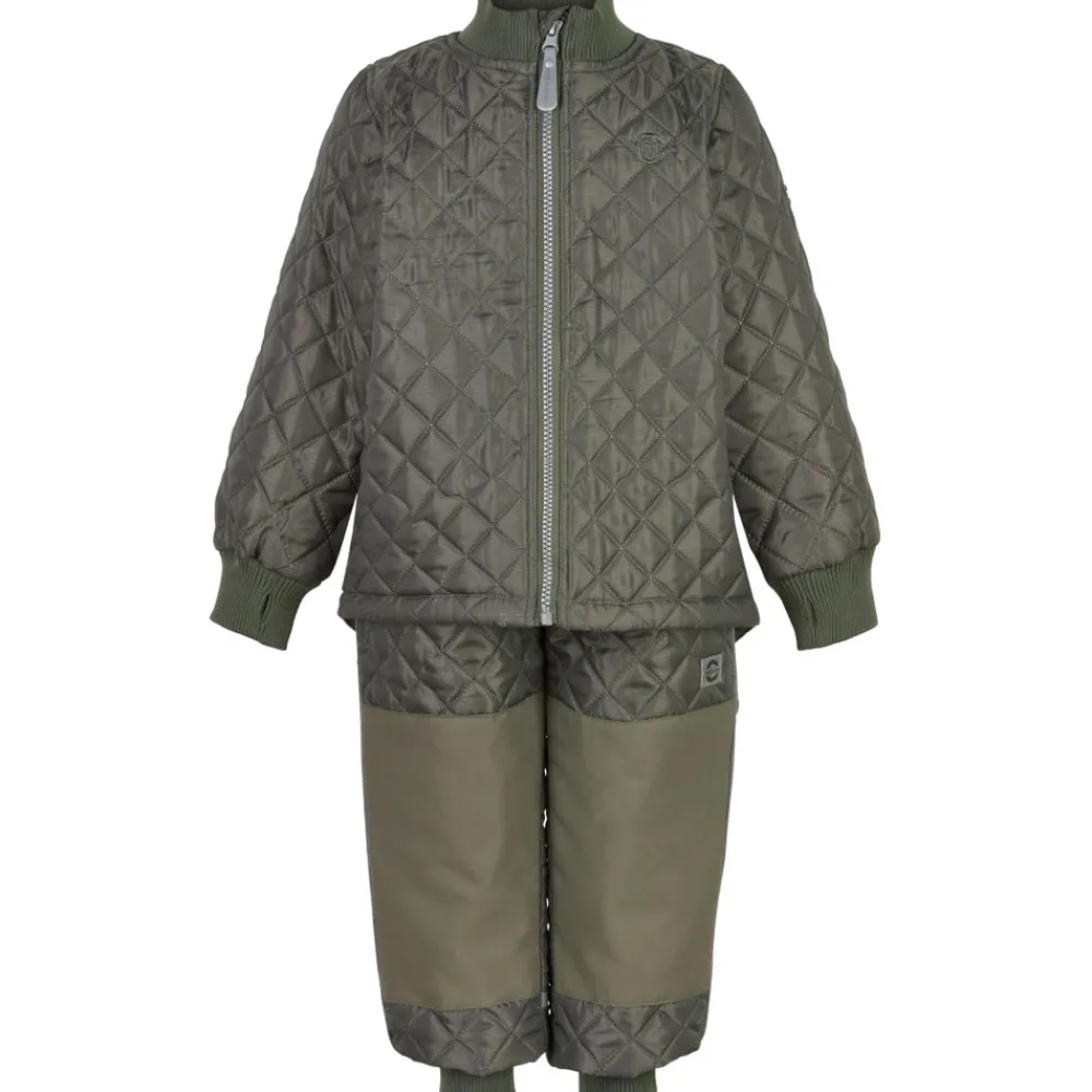 Mikk-Line Termosæt - Dusty Olive- Termotøj