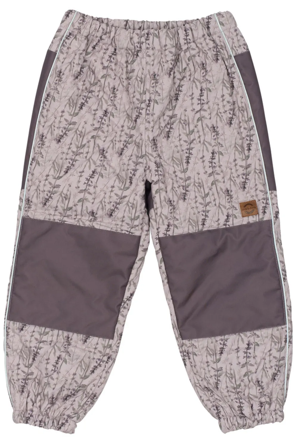 Mikk-Line Termosæt med flæse - Cloud gray- Termotøj