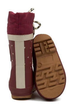 Pompom Termostøvle - Heart- Lange Termostøvler