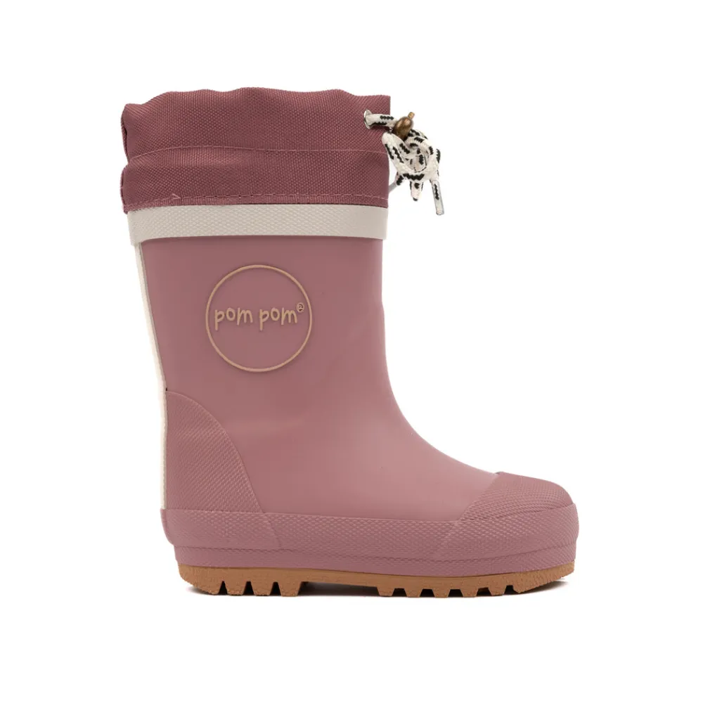 Pompom Termostøvle - Witheres rose- Lange Termostøvler