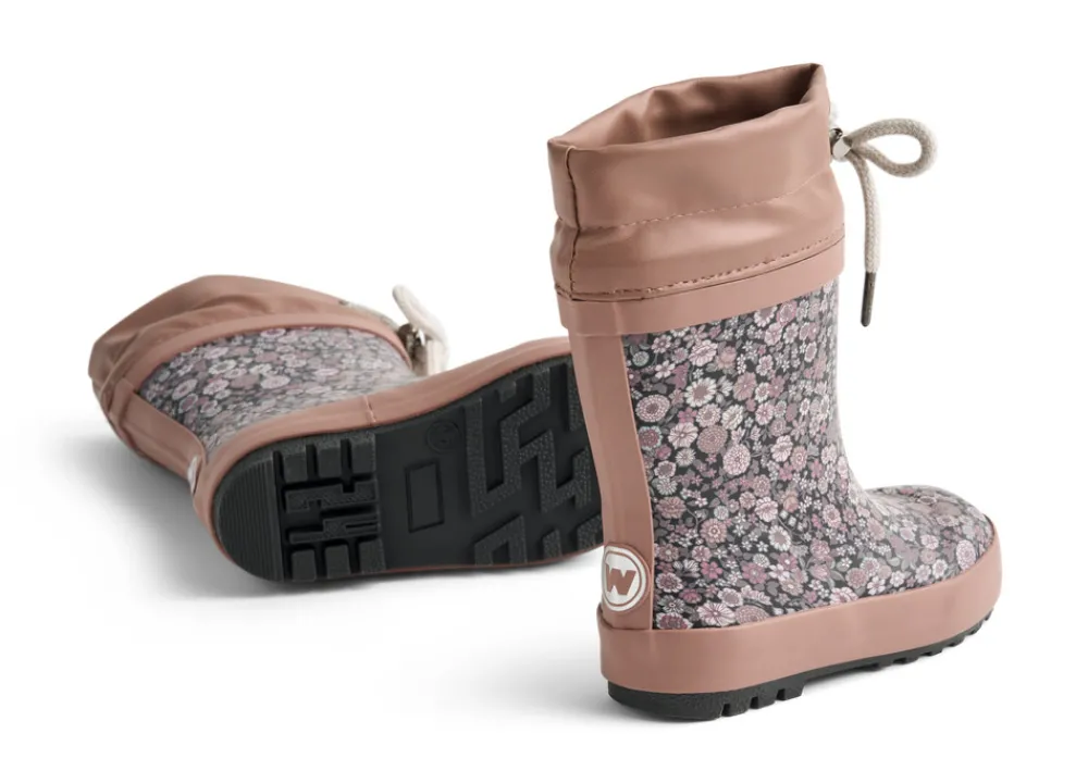 Wheat Termostøvle m. print - 9546- Lange Termostøvler