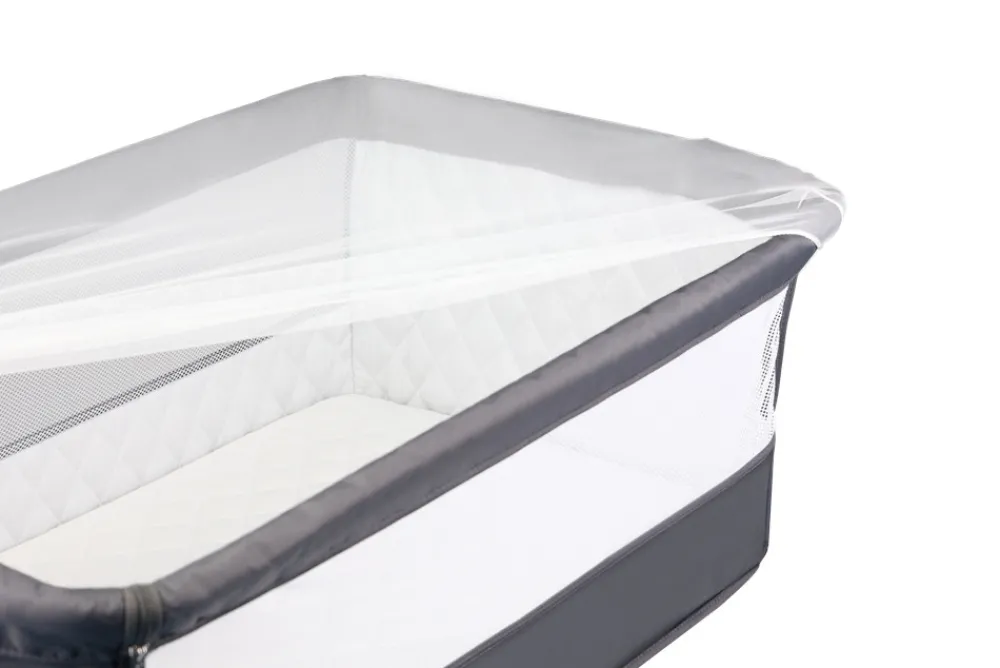 Lionelo Theo side by side - mørkegrå-Børn Side By Side Senge