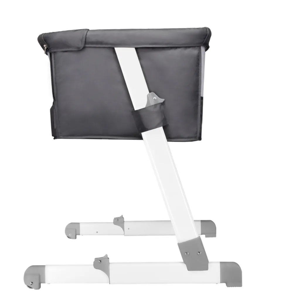 Lionelo Theo side by side - mørkegrå-Børn Side By Side Senge