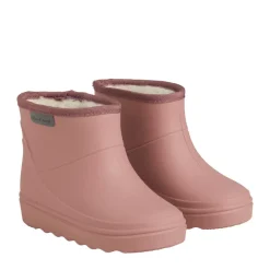 En Fant Thermo Støvler Kort Solid - Old Rose- Korte Termostøvler