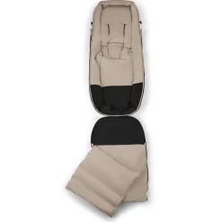 Bugaboo THERMOLITE® performance footmuff DESERT TAUPE- Køreposer
