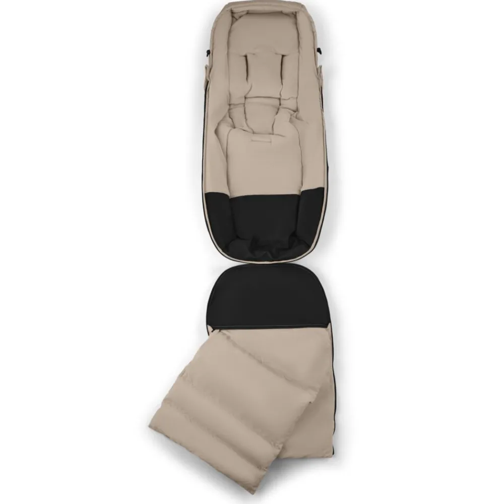 Bugaboo THERMOLITE® performance footmuff DESERT TAUPE- Køreposer