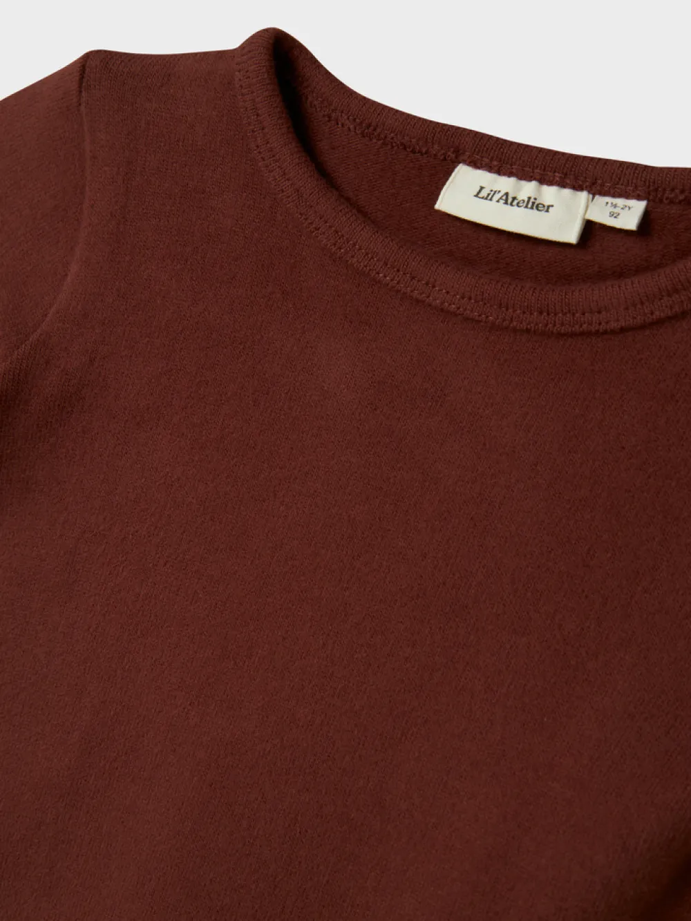 Lil' Atelier Thora Hir Trøje - Hot Chocolate- Cardigans, Veste & Trøjer