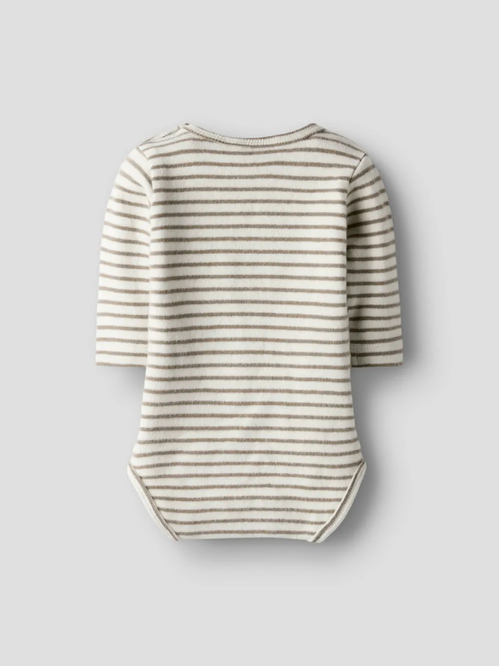 Lil' Atelier Thoro Keo Langærmet Body - Turtledove- Bodystocking Langærmet