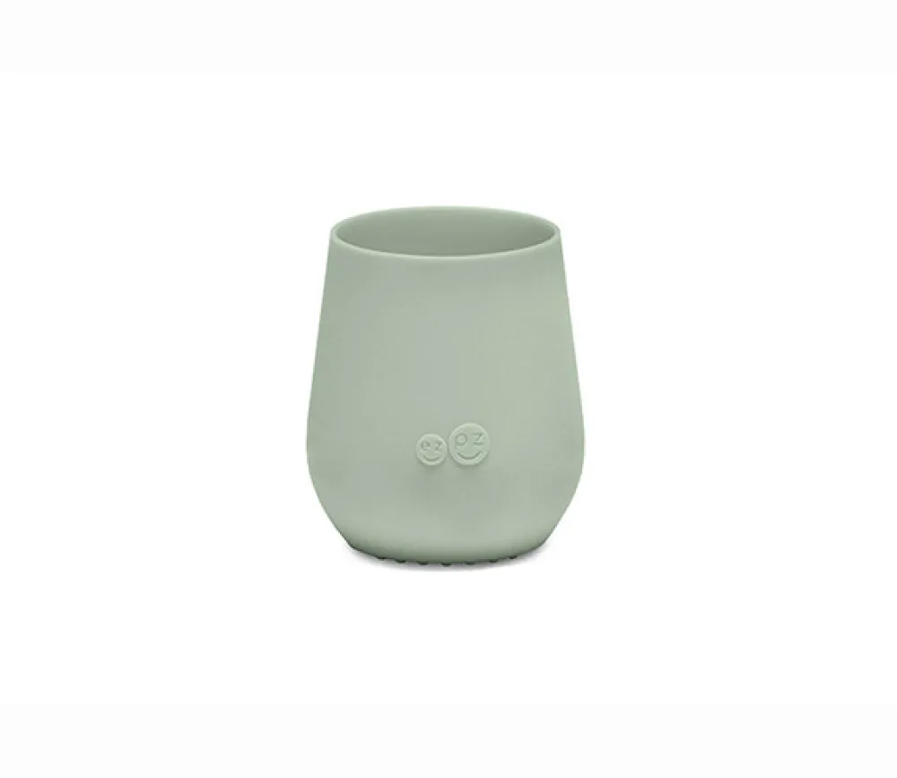 EZPZ Tiny Cup - støvet grøn- Træningskopper Og Flasker|Service
