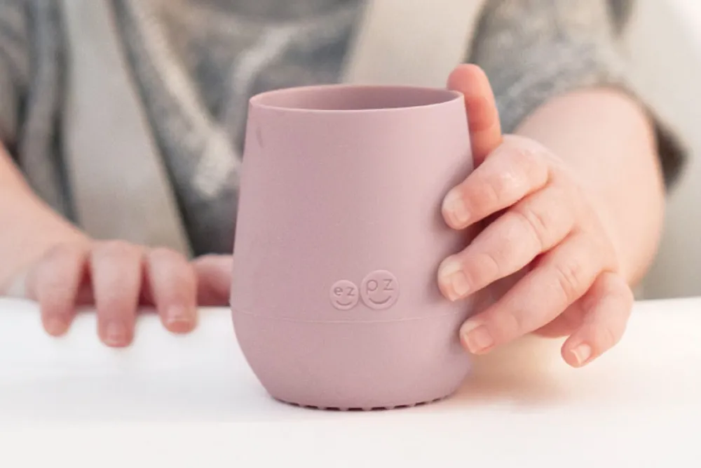 EZPZ Tiny Cup - støvet rosa- Træningskopper Og Flasker|Service
