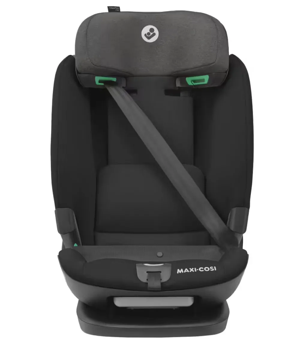 Maxi-Cosi Titan Plus i-Size - authentic black- Autostole 76-150 Cm (15 Mdr.-12 År)