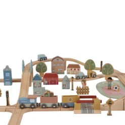 Little Dutch Togbanesæt- Togbaner & Tog