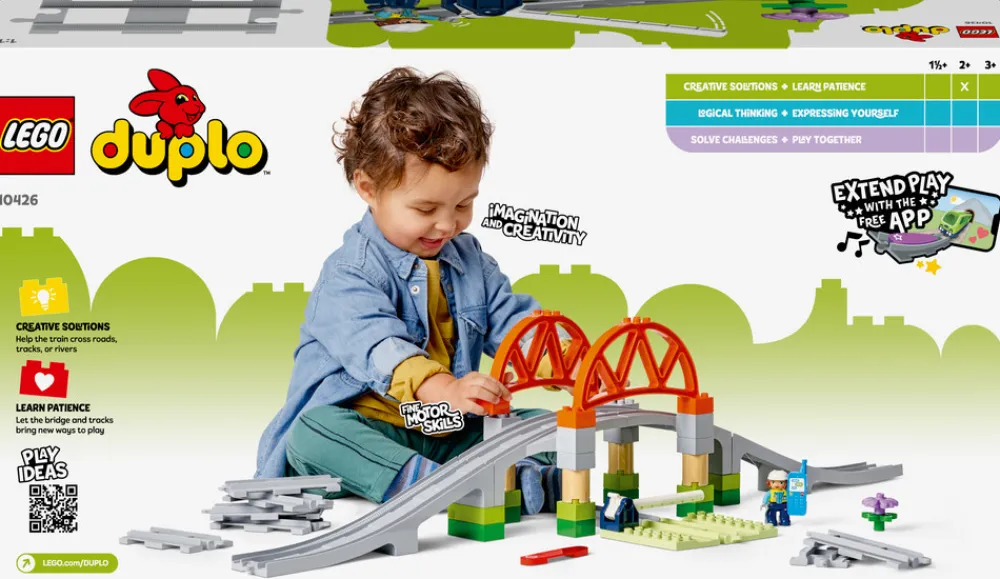 LEGO Duplo Togbro og spor – udvidelsessæt 10426- Lego