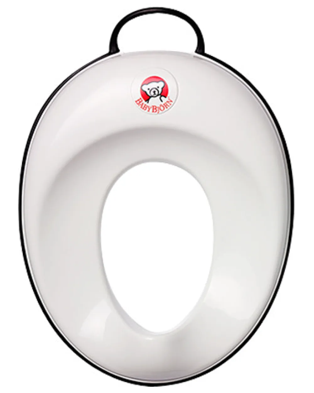 BabyBjörn Toiletsæde Snehvid/Ibenholtsor- Potter, Toiletsæder & Skamler