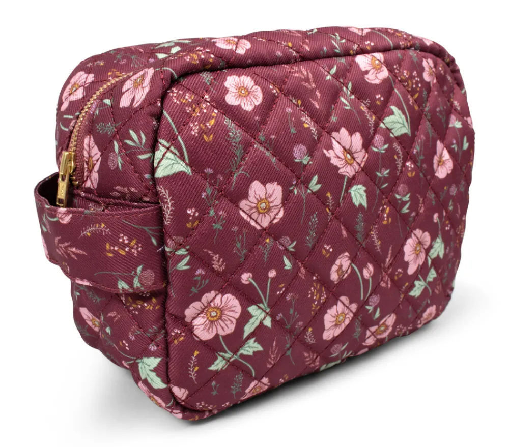 Filibabba Toilettaske i genanvendt RPET - fall flowers-Børn Pusleopbevaring