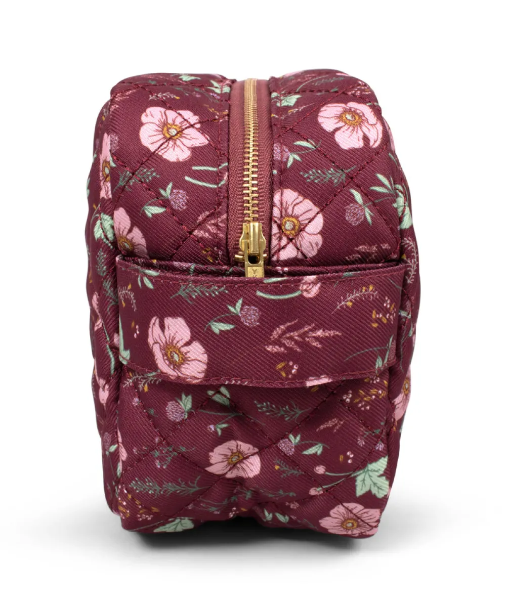 Filibabba Toilettaske i genanvendt RPET - fall flowers-Børn Pusleopbevaring