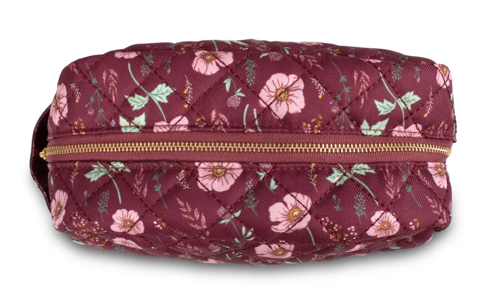 Filibabba Toilettaske i genanvendt RPET - fall flowers-Børn Pusleopbevaring