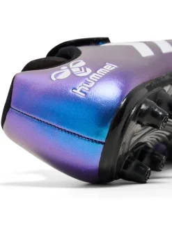 hummel Top star F.G JR - WHITE/MULTICOLOR- Sneakers Med Velcro|Sportstøj