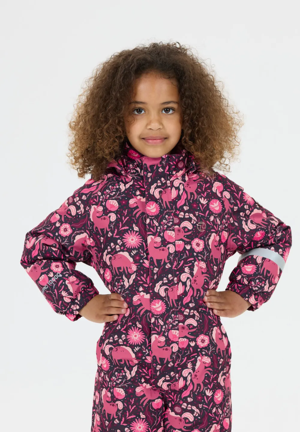 ZIG ZAG Tower Printet flyverdragt W-PRO 10000 - Red Violet- Flyverdragter