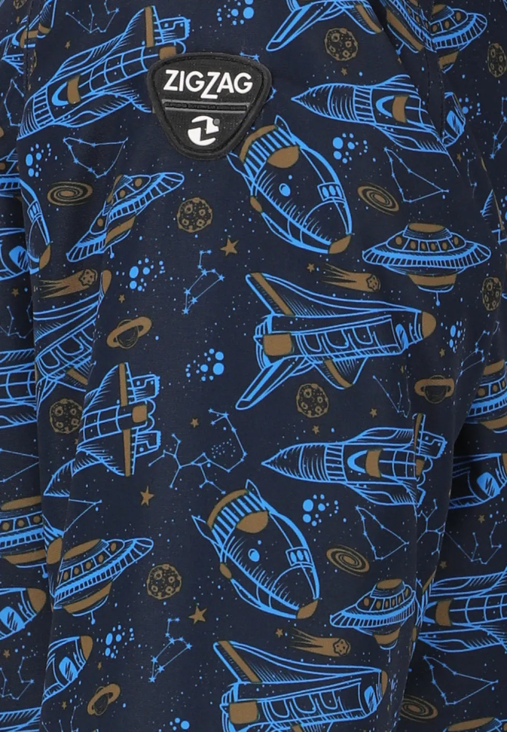 ZIG ZAG Tower Printet flyverdragt W-PRO 10000 - Navy- Flyverdragter